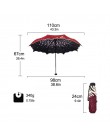 Paraguas de flores lluvia mujeres moda opaca Color destello arqueado princesa paraguas Parasol femenino regalo creativo boda