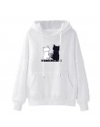 Sudadera con capucha para Mujer 2019 con estampado de gato Sudadera con capucha de manga larga para Mujer sudaderas con capucha 
