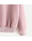 Sudaderas de Otoño de las mujeres rosa de manga larga con capucha pulóveres básicos sudaderas con capucha Borgoña liso Tops Mole