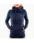 Talla grande 5XL Sudadera con capucha de gran tamaño para mujer Sudaderas con capucha de lana de retazos para mujer abrigo de ot