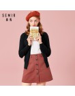 Suéter cárdigan de punto de SEMIR para mujer 2019 primavera Simple liso recto ropa suéter moda Cárdigan para mujer