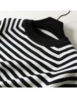 Jersey de verano de manga corta a rayas suéter de mujer de punto 2019 suéteres de cuello redondo Tops coreano Pull Femme Jumper 