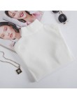 Pullovers de cuello alto de nuevo Otoño de Duckwaver 2019 jerseys Primer camisa de manga larga corta coreana suéter ajustado