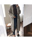 Cárdigan largo de moda de DICLOUD mujeres 2019 moda Harajuku suéter de punto suelto mujeres Casual negro chaqueta de gran tamaño
