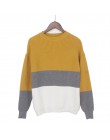 Gigogogou Multicolor grueso mujeres suéter otoño invierno cálido suéter Outwear Casual caliente mujer Jersey Top