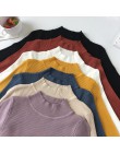 WWENN suéter de manga larga 2019 otoño mujeres pulóveres suéter cálido invierno jerseys Mujer cuello alto Tops jerseys Jaqueta F