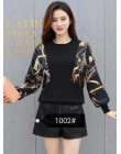 2019 Brand Design Casual Pullover Suéter Primavera mujeres puntadas de encaje Suéter de punto Elegante estampado de leopardo Neg