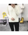 Neploé mujer cuello redondo suéter 2019 otoño invierno coreano nuevo sólido básico suéter de punto Mujer moda salvaje Knitwear66