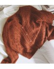Las nuevas mujeres Mohair suave suéter de La Rebeca Breasted único hueco tira superior