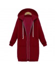 LASPERAL otoño invierno abrigo de mujer 2019 moda Casual larga cremallera con capucha chaqueta sudadera con capucha Vintage abri