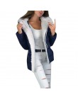 Abrigos gruesos de invierno para mujer de moda para mujer de manga larga chaqueta de abrigo con cremallera abrigo para mujer S-5