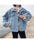Chaqueta de mezclilla femenina delgada chaqueta Casual coreana para mujer chaqueta de otoño minimalismo 2019 chaqueta de Jean de