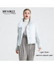 Chaqueta corta para mujer MIEGOFCE 2019 y chaqueta fina acolchada de algodón chaqueta de primavera para mujer elegante con cuell
