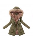 Parka informal para mujer Abrigo con capucha militar Otoño Invierno chaqueta de invierno abrigos de piel para mujer chaquetas y 