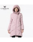 GASMAN 2019 nueva colección de invierno a la moda gruesa chaquetas de invierno para mujer con capucha Parkas abrigos talla grand