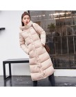 Talla grande 3XL abajo chaquetas 2019 moda mujer abrigo de invierno largo Delgado grueso chaqueta cálida abajo chaqueta acolchad