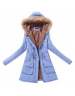 LASPERAL 2019 nueva Parkas mujer abrigo de invierno engrosamiento de algodón chaqueta de invierno moda mujer Outwear Parkas para