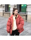 Gran tamaño 2019 Real nueva cremallera sólida moda algodón acolchado chaqueta más yardas grandes con capucha caliente Q17 invier