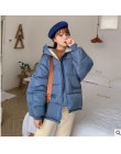 Gran tamaño 2019 Real nueva cremallera sólida moda algodón acolchado chaqueta más yardas grandes con capucha caliente Q17 invier