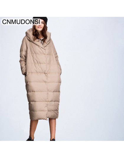 CNMUDONSI chaqueta de moda invierno de mujer, abrigo grueso de señora, chaqueta parka de algodón, chaqueta larga, chaqueta femen