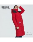 Miegfce 2019 nuevo abrigo de invierno Parka para mujer chaqueta de corte suelto por debajo de la rodilla con bolsillos estilo Ca