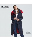 Miegfce 2019 nuevo abrigo de invierno Parka para mujer chaqueta de corte suelto por debajo de la rodilla con bolsillos estilo Ca