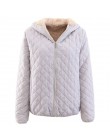 Johnature 2019 primavera 10 Color chaquetas básicas para mujer abrigo con cremallera de lana para mujer ropa suelta Parkas de ta