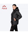 Chaqueta de Invierno para mujer, abrigo corto con capucha, talla grande, puños calientes, chaqueta de mujer peluda, ropa de CRIN