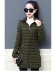 2019 mujeres invierno con capucha abrigo delgado más tamaño 5XL Color caramelo algodón acolchado chaqueta básica femenina medio-