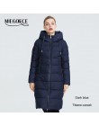 Miegfce 2019 nuevo abrigo de colección de Invierno para mujer chaqueta de invierno por debajo de la rodilla abrigo cálido con ca