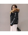 2019 nueva chaqueta de invierno Chaqueta de algodón de las mujeres de algodón acolchado abrigo de corte Slim Mujer Parkas de muj