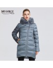 Miegfce 2019 colección de invierno para mujer abrigo de chaqueta abrigado de invierno a prueba de viento cuello de pie con capuc