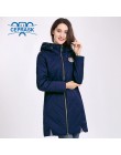 Abrigo de mujer primavera otoño 2019 Venta caliente de algodón fino Parka largo más tamaño capucha mujeres chaqueta nuevos diseñ