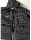 2019 invierno abrigo de algodón Mujer de talla grande M-5XL cremallera Bolsillo grande ejército verde prendas de vestir chaqueta