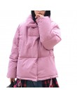 Las nuevas mujeres de invierno abrigo mujer abrigo Chaqueta de algodón coreano de servicio de pan Wadded parkas Chaquetas Mujer 