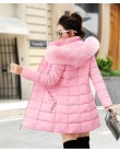 Chaquetas de invierno para mujer Abrigos 2019 nuevo de algodón con capucha Parkas femeninas abrigo de piel sintética cuello tall