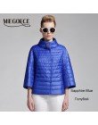 Miegfce 2019 nueva Chaqueta corta de primavera abrigo de moda para mujer chaqueta acolchada de algodón prendas de vestir Parka c