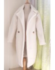 2019 nuevo abrigo de piel sintética abrigo largo de piel de cordero para mujer abrigo grueso de 10 colores