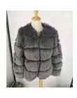 Abrigos de visón para Mujer 2019 nueva moda de invierno abrigo de piel sintética Rosa elegante abrigo grueso cálido chaqueta de 