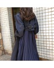 Gabardina de mujer largo 2019 moda plisada de gasa de empalme Abrigos Mujer primavera elegante Outwear suelta de gran tamaño gab