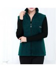 UHYTGF 2018 nuevos chalecos de lana para mujer otoño coreano de talla grande chaquetas sin mangas señoras moda cremallera Casual
