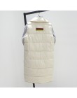 Talla grande XL chalecos de Invierno para mujer 2018 nuevo chaleco medio largo de algodón acolchado chaqueta sin mangas mujer Ch