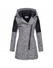 Chaqueta de mujer chaqueta cálida delgada Parka gruesa abrigo de invierno Outwear con capucha cremallera abrigo de mujer chaquet