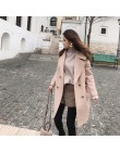 Mishow 2019 otoño e invierno abrigo de lana mujer medio largo nuevo temperamento coreano ropa de calle Popular abrigo de lana MX