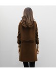 Nuevo otoño primavera mujer Abrigos casuales cuello vuelto cálido lana manga larga Slim Outwear chaqueta de Rebeca de solapa de 