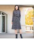 Vangull abrigo de lana las mujeres alta calidad clásico largo abrigos de lana 2019 nueva lana chaquetas trinchera ropa de invier