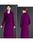 2018 abrigo delgado de lana de invierno estilo coreano de alta calidad elegante mujer nueva llegada ropa 4xl abrigo