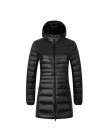 NewBang marca 6XL 7XL 8XL talla grande abajo abrigo femenino largo invierno Ultra ligero abajo chaqueta mujer chaqueta con capuc