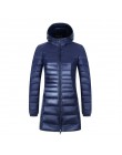 NewBang marca 6XL 7XL 8XL talla grande abajo abrigo femenino largo invierno Ultra ligero abajo chaqueta mujer chaqueta con capuc