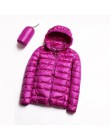 Bella filosofía invierno abajo chaqueta mujer 90% pato abajo abrigo Ultra ligero cálido femenino portátil más tamaño abajo chaqu